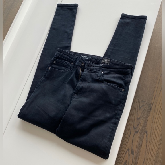 AGOLDE Farrah High Rise Skinny Jean Black Size 27R - Picture 6 of 12
